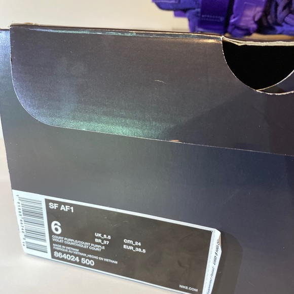 Nike SF AF-1 HIGH COURT PURPLES - Picture 3 of 3